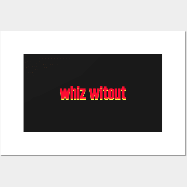 Whiz Witout Wall Art by sofjac